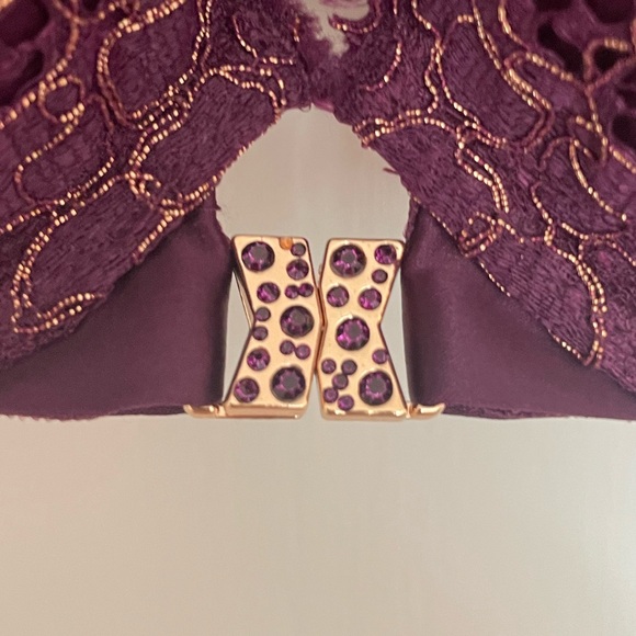 FENTY Romantic Corded Lace Push-Up Bra- 36B - Picture 2 of 4